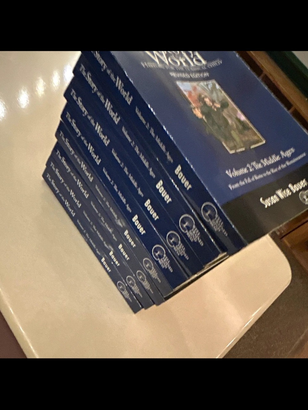 The Story of the World Volume 2 set– Blue History Paperback
